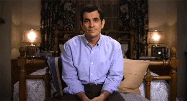 modern family idk shrug i dont know phil dunphy