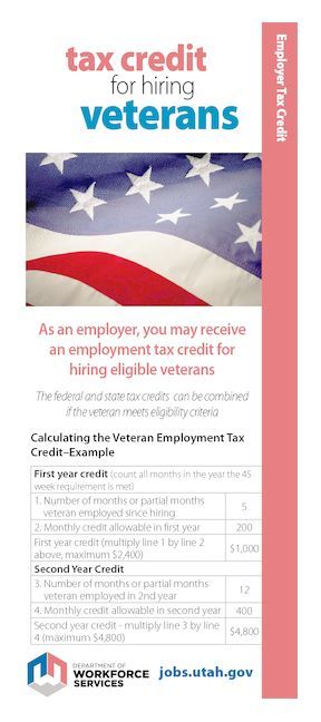Employer Veteran Tax Credit
