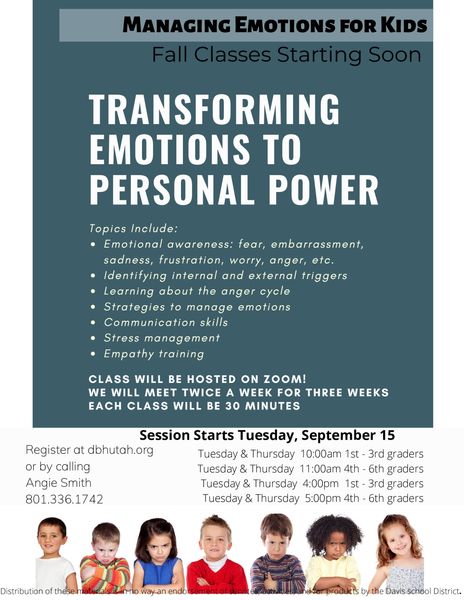 Managing Kids Emotion