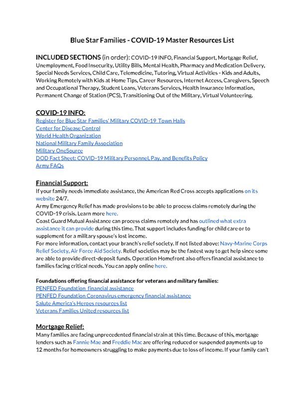 Resources List - BSF PPP