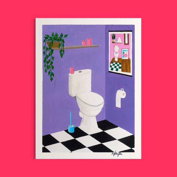 Toiletten-Kunst von rekacka 