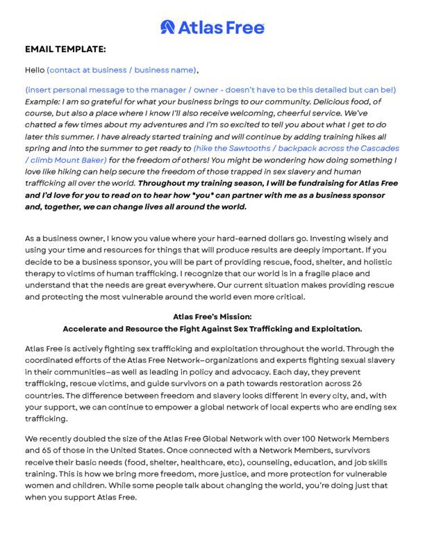 Sample Letter: Email
