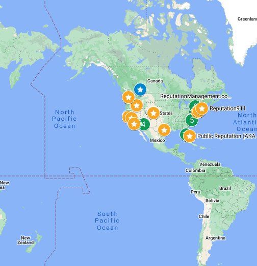 Best Reputation Management Companies - USA - Google My Maps