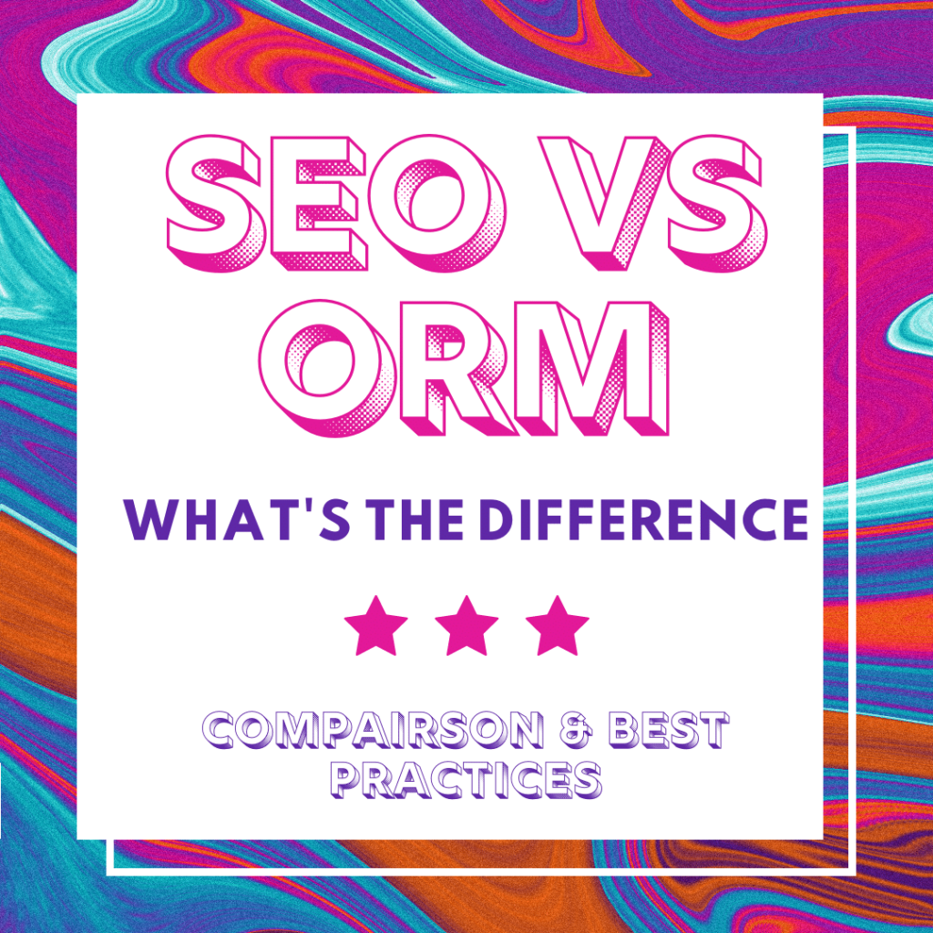 SEO or Reputation Management