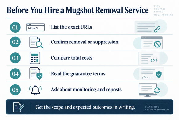 Comparison of the 7 Best Mugshot Removal Services in 2026