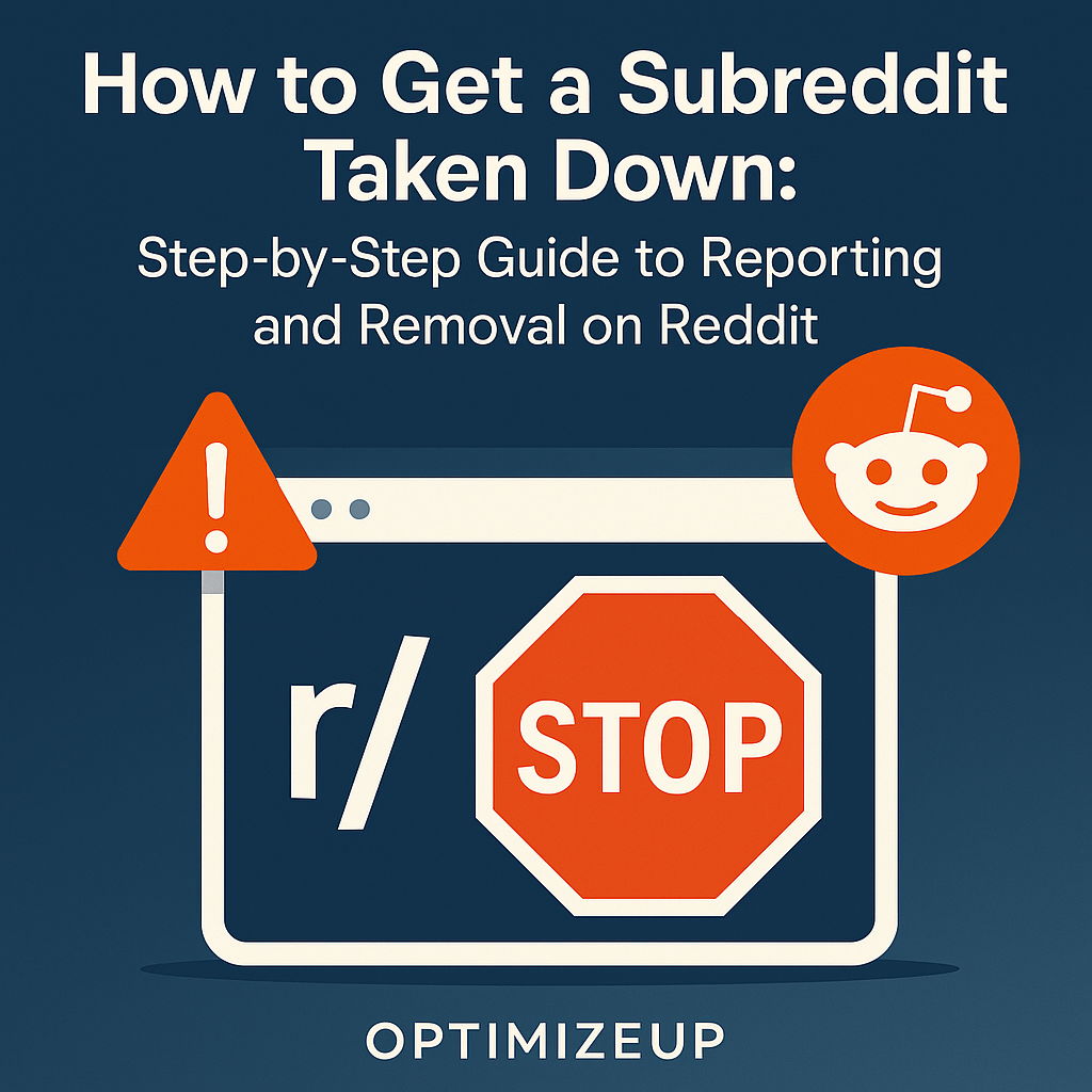 How to Get a Subreddit Deleted by Reporting It