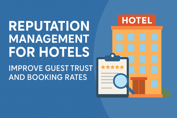 Reputation Management for Hotels: Improve Guest Trust & Booking Rates