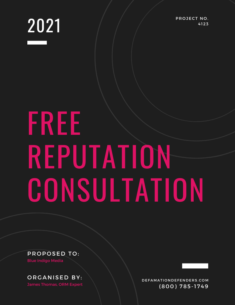 Free Internet Reputation Consultation with Defamation Defenders