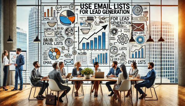 How to Use Email Lists for Lead Generation | ContactLists.com