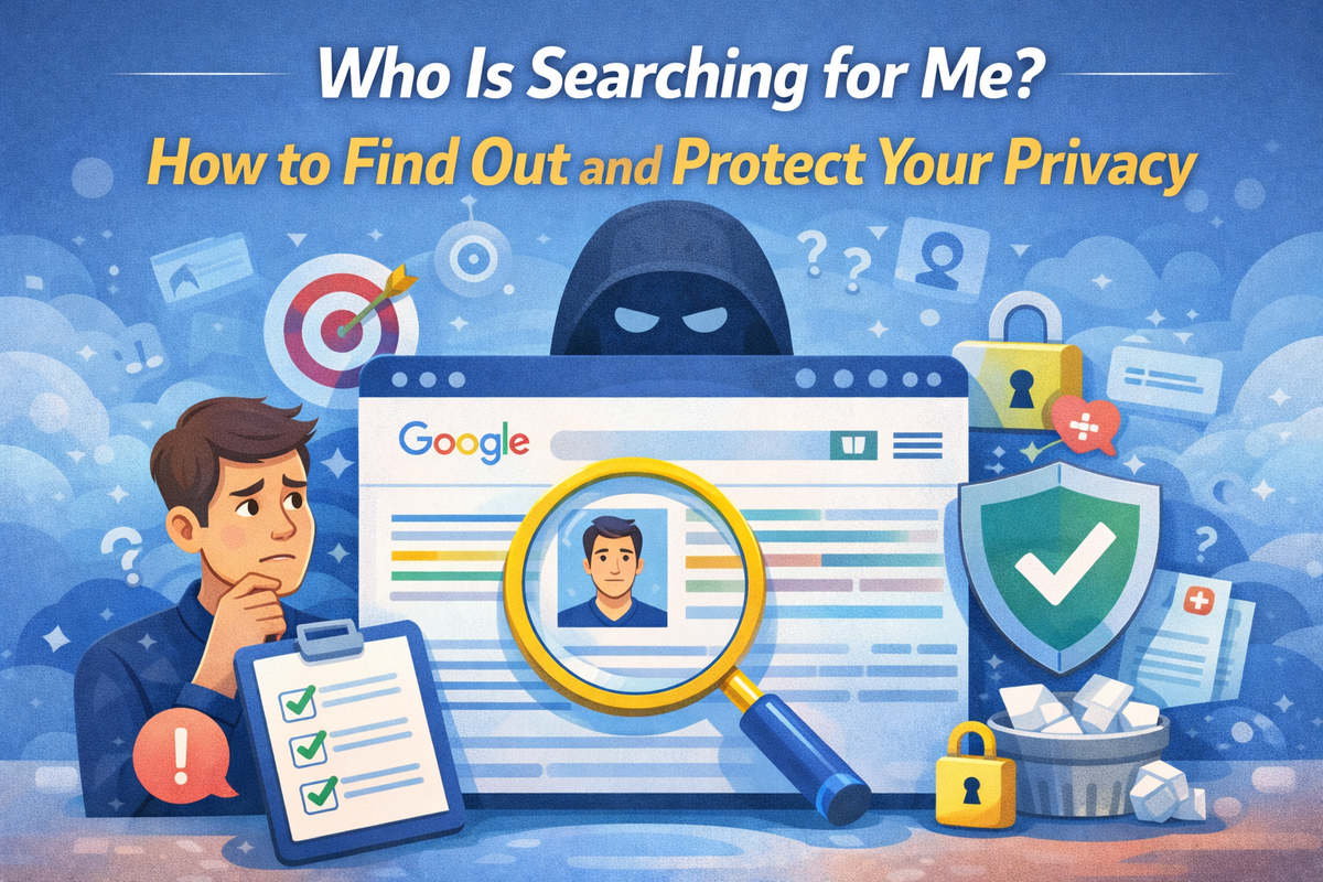 Who Is Searching for Me? How to Find Out and Protect Your Privacy - Google Reputation Manager
