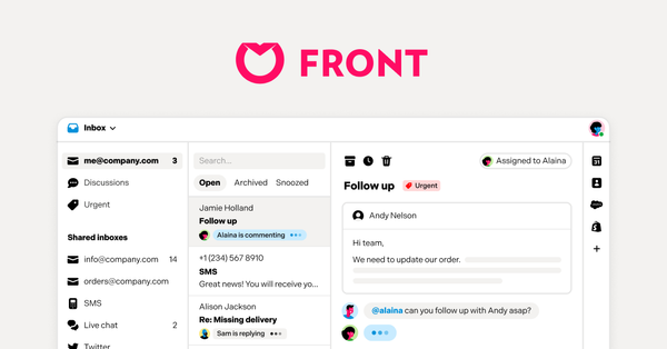 Front, the inbox for teams | Front
