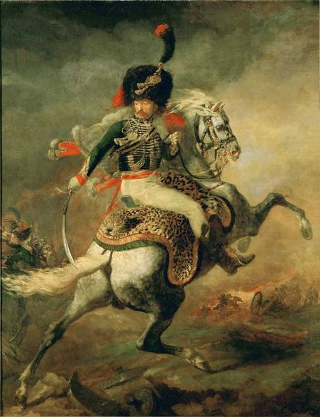 Cavalier (hussard) chargeant
