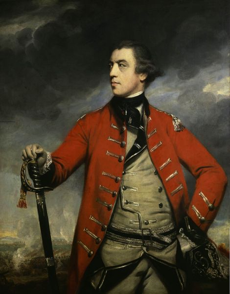 Image result for revolutionary war hero battle portrait