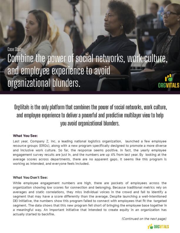 One-Pager_ Avoid Organizational Blunders_ The Company Z Story