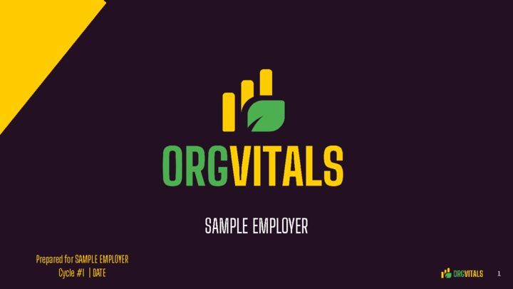 Sample - Baseline Cycle "Areas of Focus" Report