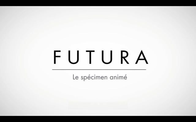 Project 4: Sound & Vision / Futura kinetic type