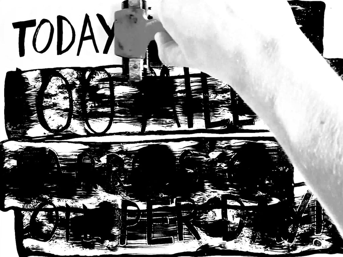 Live Action + Type on Object