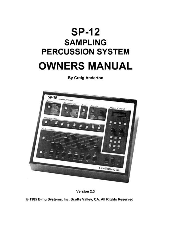 Owners Manual