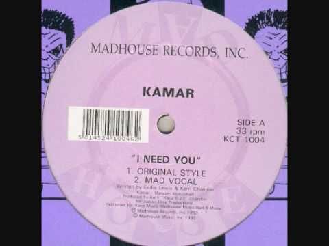 (Kerri Chandler) Kamar - I Need You (Mad Vocal)