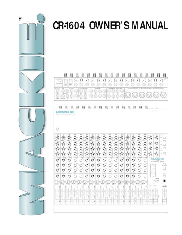 Mackie CR1604