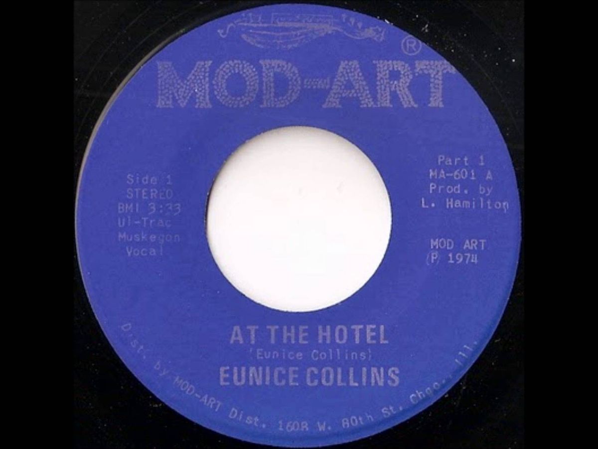 Eunice Collins - At The Hotel 1974 - YouTube