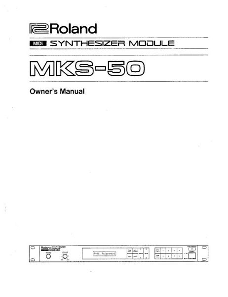 Owner's Manual 2
