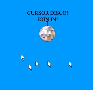 cursor-disco