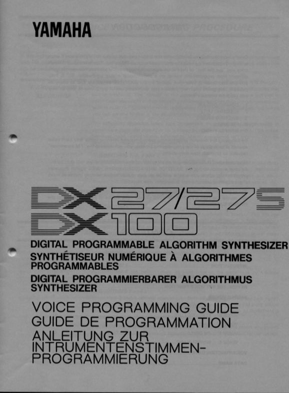 Voice Programming Guide