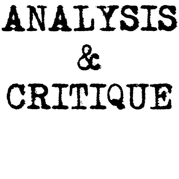 Analysis + Critique