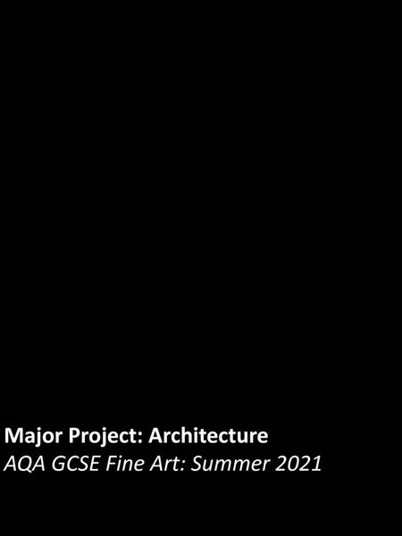 Unit 1: Architecture