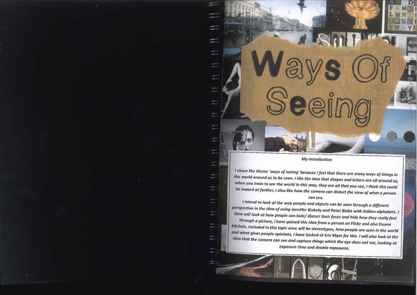 Y13 PI - Ways Of Seeing