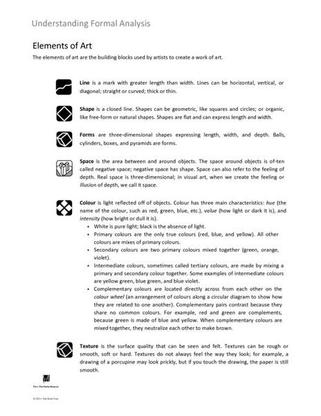 Elements and Principles of Design