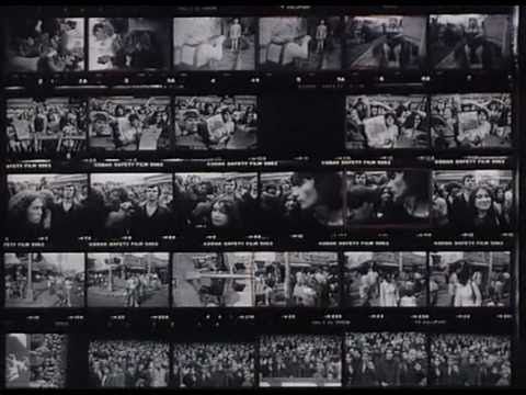 William Klein on contact sheets