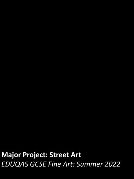 Component 1: Street Art