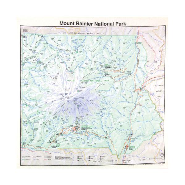 Mount Rainier National Park Bandana