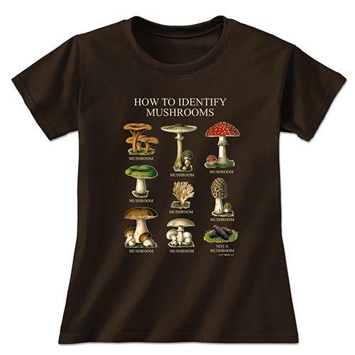 How to Identify Mushrooms LS T-Shirt
