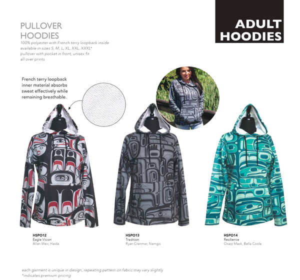 Native Northwest Pullover Hoodies