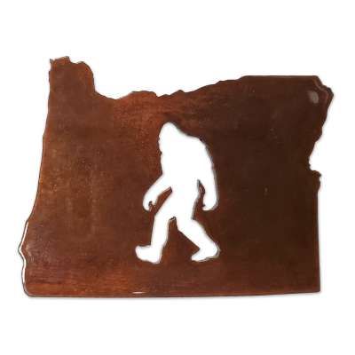Oregon Bigfoot Magnet
