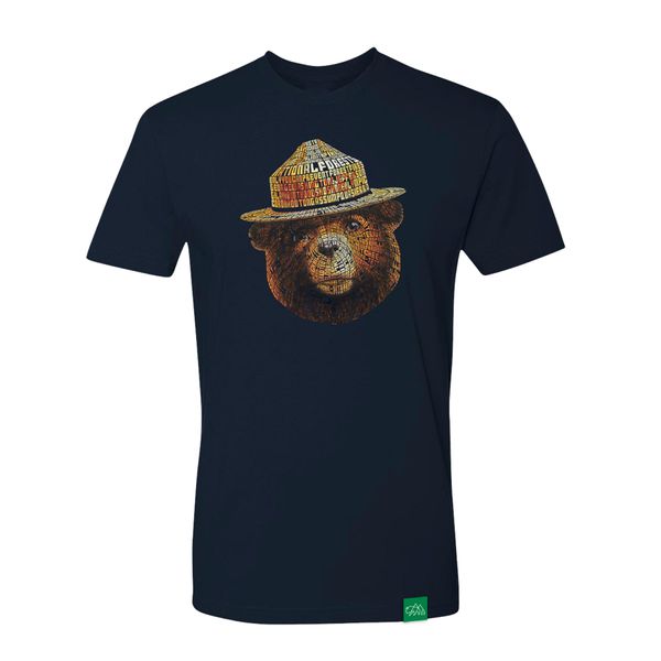 Smokey Bear T-Shirt with Forest Names