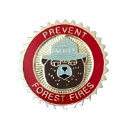 Smokey Bear Prevent Forest Fires Lapel Pin