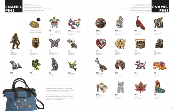 Native Northwest Enamel Pins