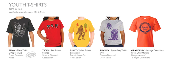 Native Northwest Youth T-Shirts