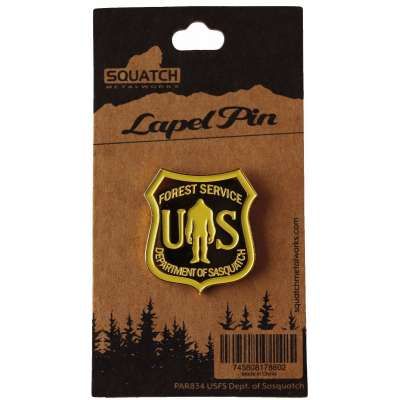 USFS Department of Sasquatch - Lapel Pin