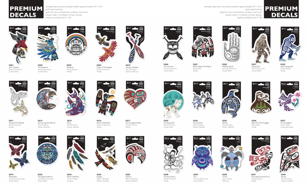 Native Northwest Premium Decals
