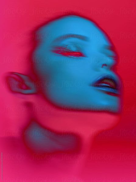 Creative beauty shot - Closeup