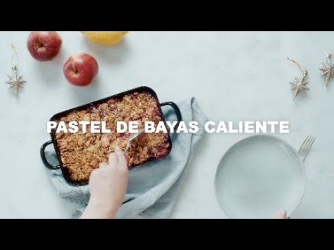 PASTEL DE BAYAS CALIENTE