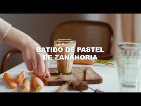 Batido de Pastel de Zanahoria