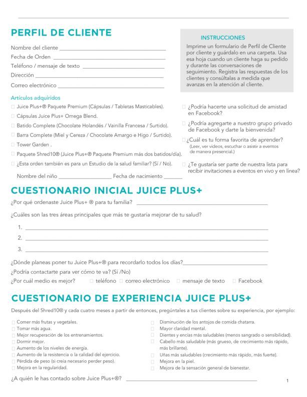 Perfil de Cliente