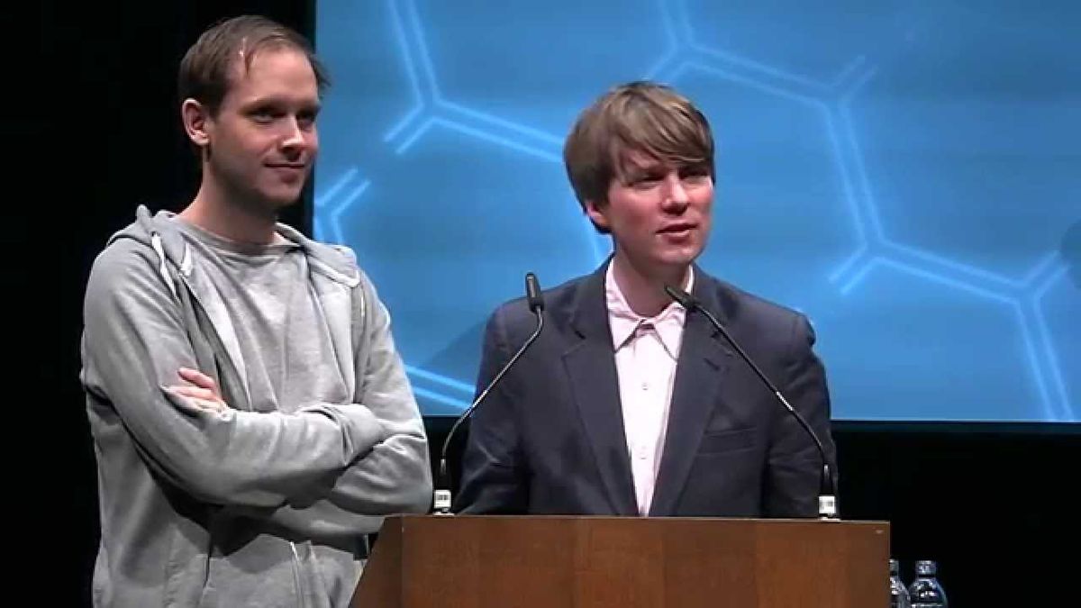 Peter Sunde at transmediale 2015 Opening Ceremony