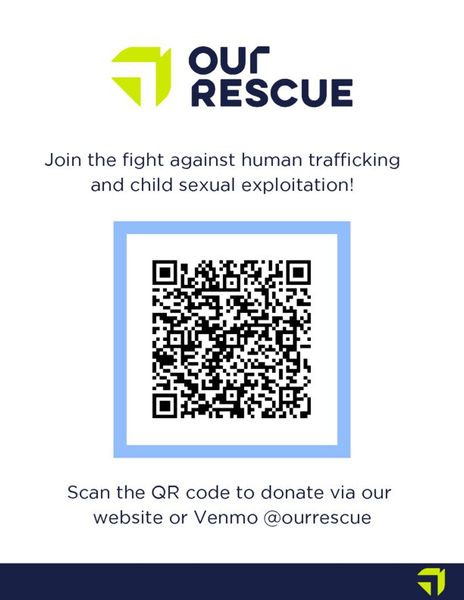 Printable Donate QR Code